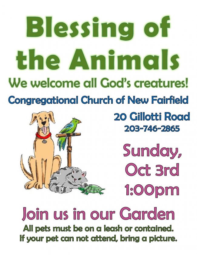 Blessing of the Animals 2021